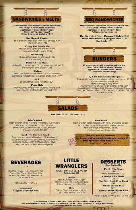 grumpy joe's menu|grumpy jakes menu.